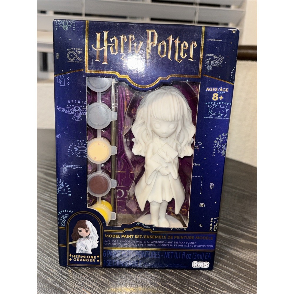 Harry Potter Hermione Granger Model Paint Set NEw Sealed